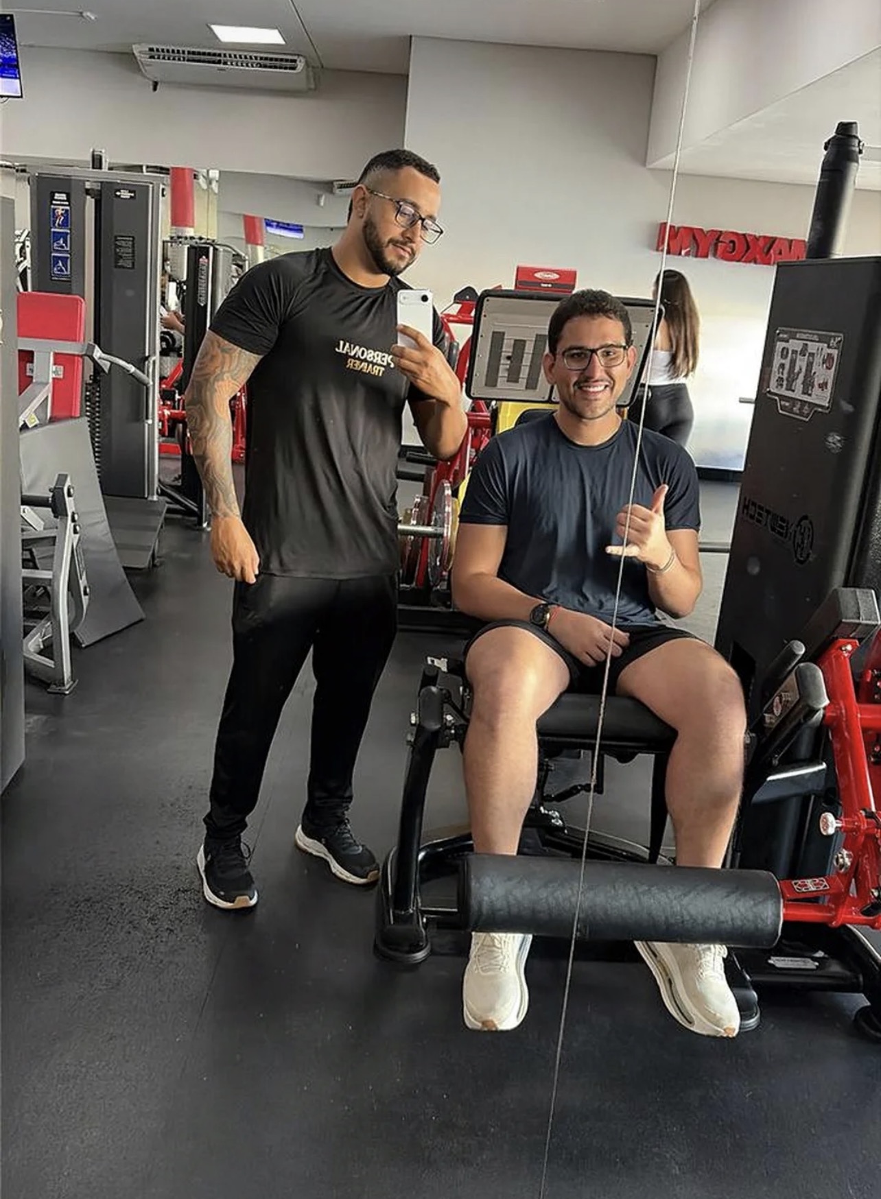 Aluno de personal trainer em Teresina, resultado 3 de treino personalizado com Felipe Pierot